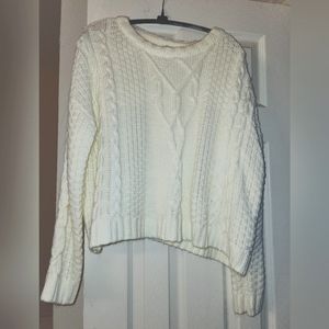 Crop sweater